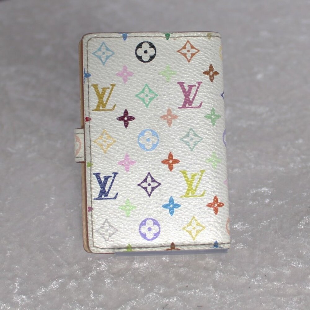 Louis Vuitton Monogram Multicolor White Snap Card Holder – France - Picture 4 of 8